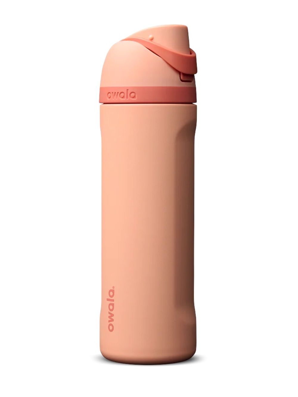 🍑 Owala Water Bottle FreeSip 24oz “Peach of Mind” NWT In Hand